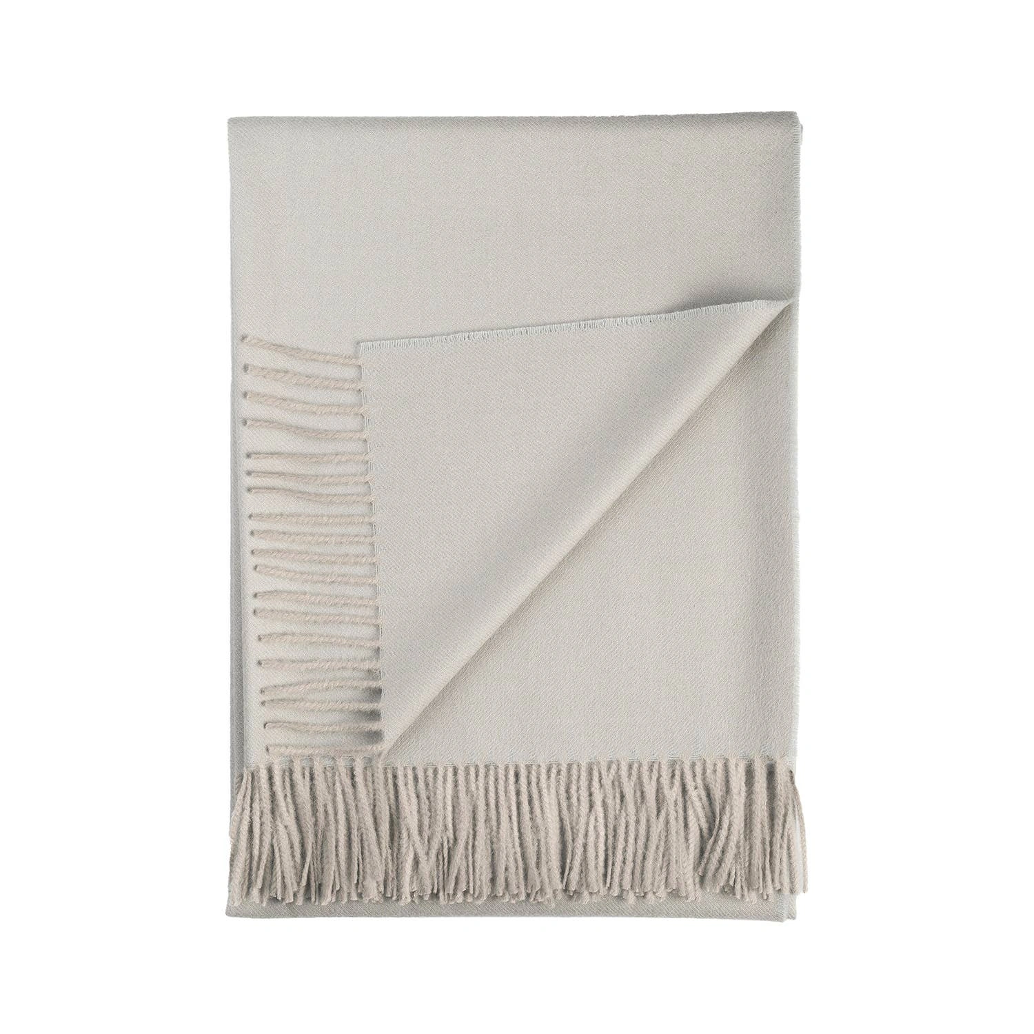 Cozy London Fog Baby Alpaca Throw Blanket Luxe Comfort