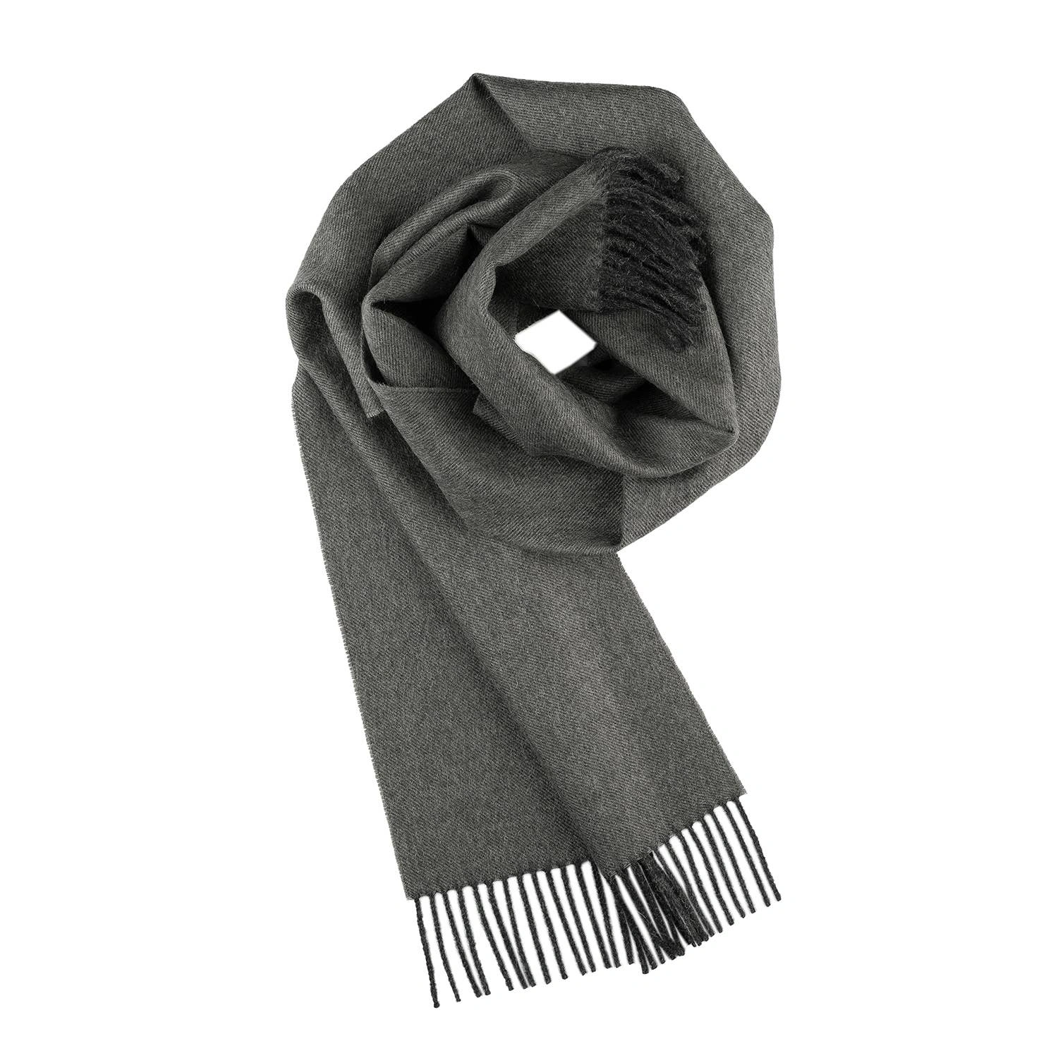 Luxurious Carbon Alpaca Scarf - Soft, Warm, & Remarkably Chic.